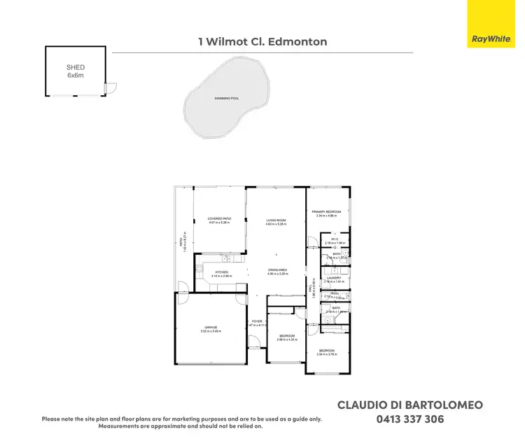 Floorplan of Homely house listing, 1 Wilmot Close, Edmonton QLD 4869