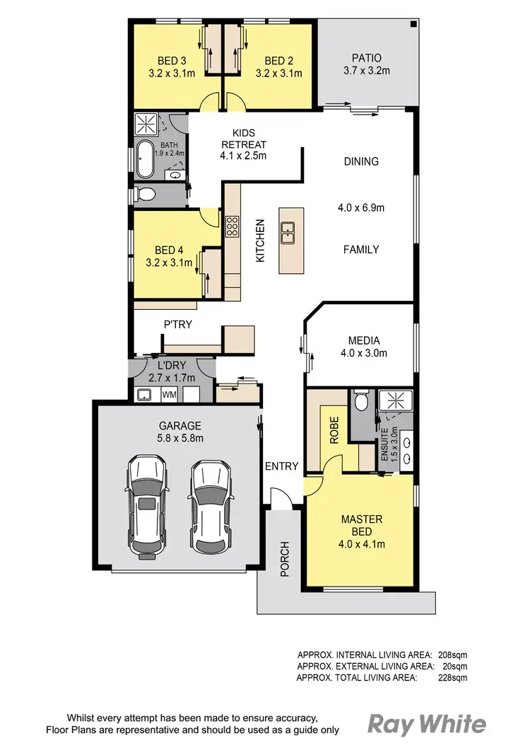 Floorplan of Homely house listing, 13 Northumberland Street, Burpengary East QLD 4505