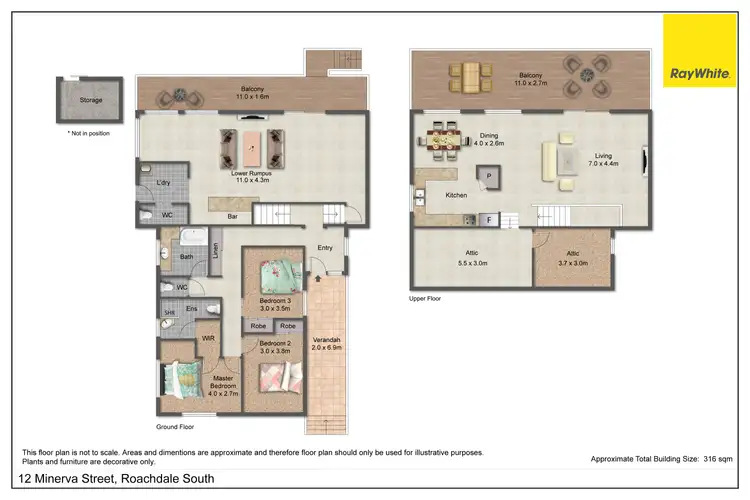Floorplan of Homely house listing, 12 Minerva Street, Rochedale South QLD 4123
