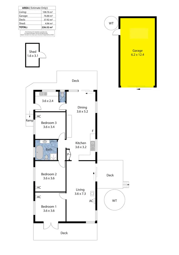 Floorplan of Homely house listing, 3 La Ronde, Carrickalinga SA 5204