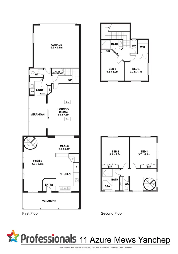 Floorplan of Homely house listing, 11 Azure Mews, Yanchep WA 6035
