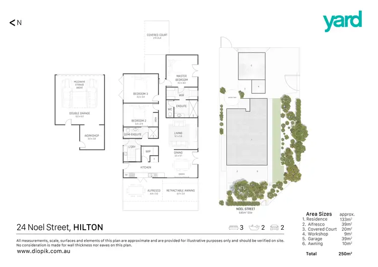 Floorplan of Homely house listing, 24 Noel Street, Hilton WA 6163