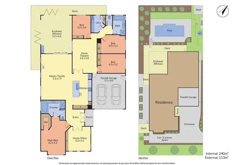 Floorplan of Homely house listing, 7 Viewgrand Rise, Lysterfield VIC 3156