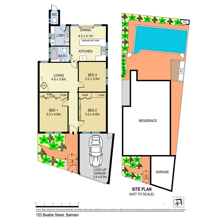 Floorplan of Homely house listing, 153 Beattie Street, Balmain NSW 2041