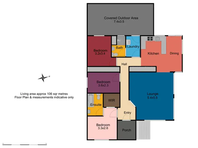 Floorplan of Homely house listing, 21 Burrendong Way, Orange NSW 2800