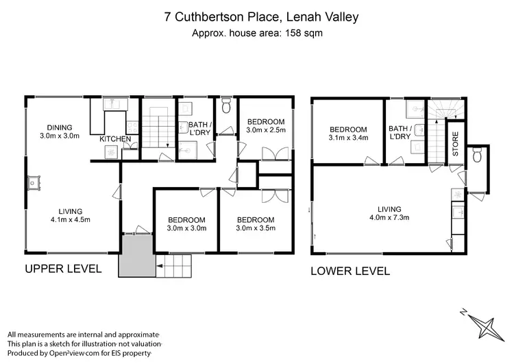 Floorplan of Homely house listing, 7 Cuthbertson Place, Lenah Valley TAS 7008