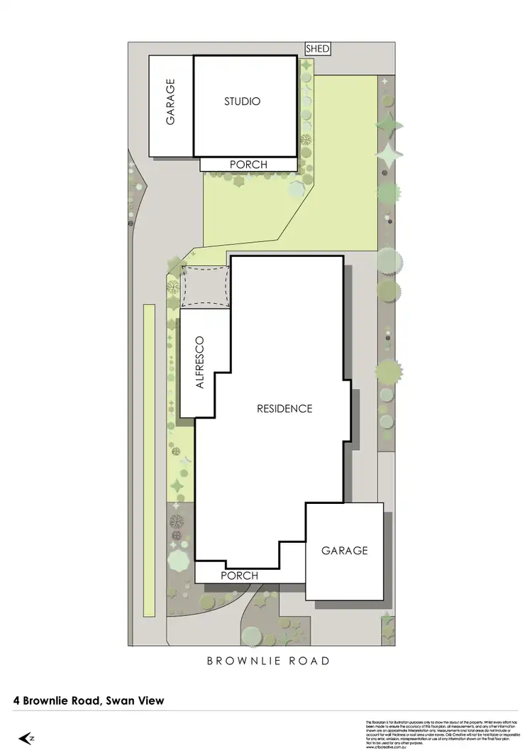 Floorplan of Homely house listing, 4 Brownlie Road, Swan View WA 6056