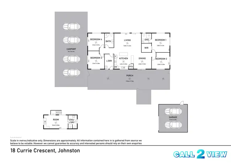 Floorplan of Homely house listing, 18 Currie Crescent, Johnston NT 832