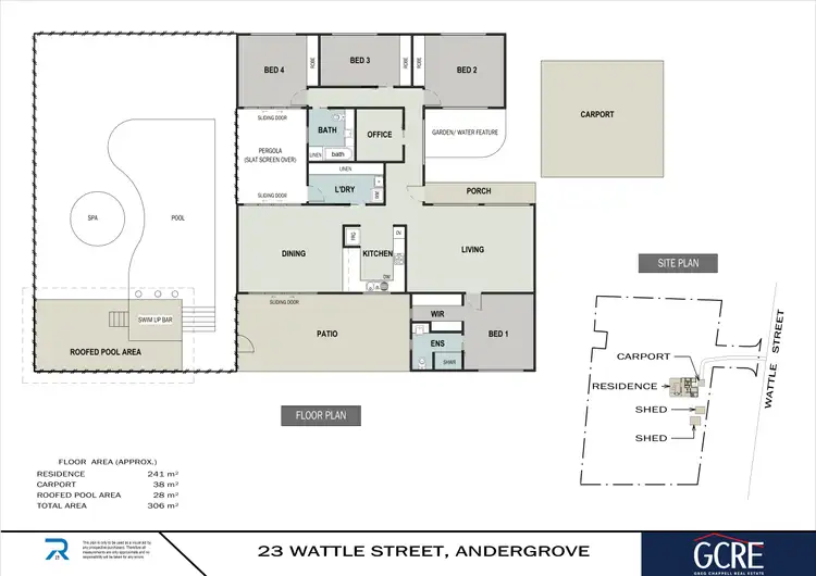 Floorplan of Homely house listing, 23 Wattle Street, Andergrove QLD 4740