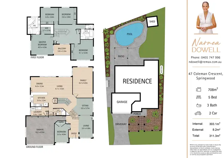 Floorplan of Homely house listing, 47 Coleman Crescent, Springwood QLD 4127