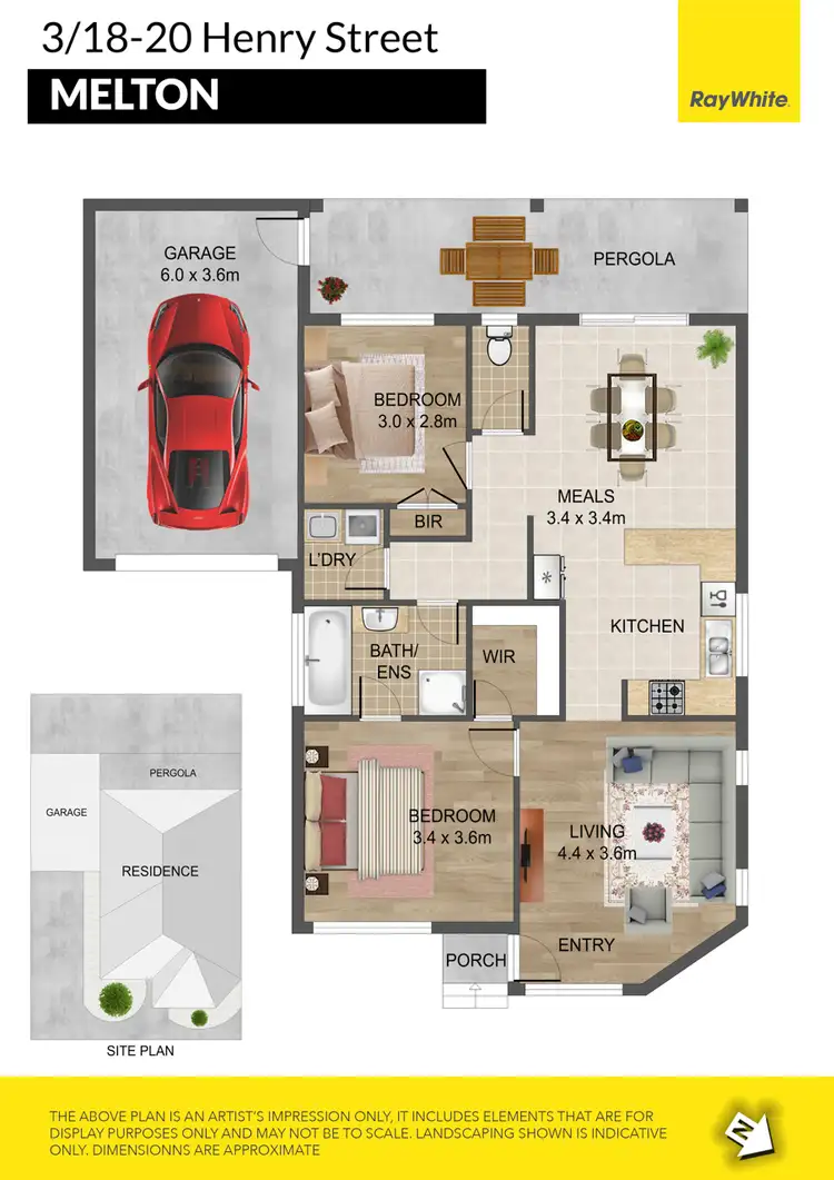 Floorplan of Homely house listing, 3/18-20 Henry Street, Melton VIC 3337