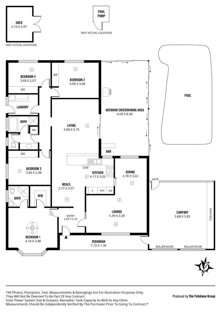Floorplan of Homely house listing, 6 Antonia Circuit, Hallett Cove SA 5158