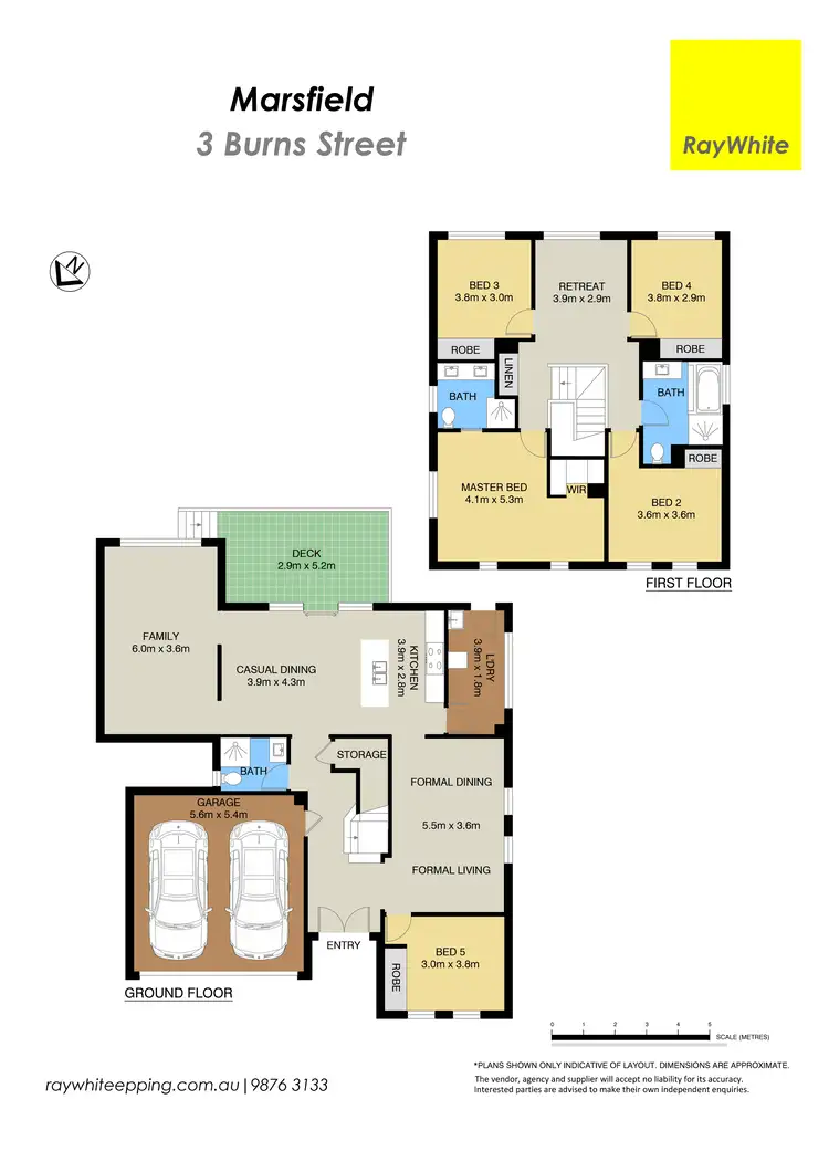 Floorplan of Homely house listing, 3 Burns Street, Marsfield NSW 2122