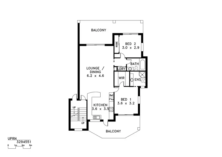 Floorplan of Homely unit listing, Address available on request