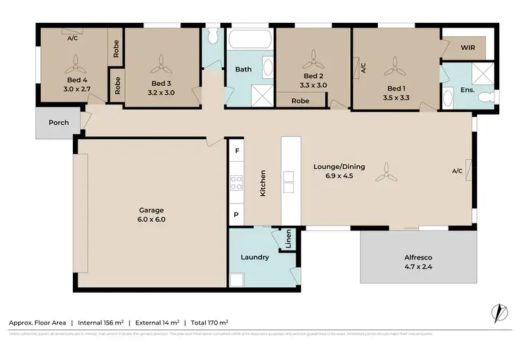 Floorplan of Homely house listing, 60 Cobblestone Avenue, Logan Reserve QLD 4133