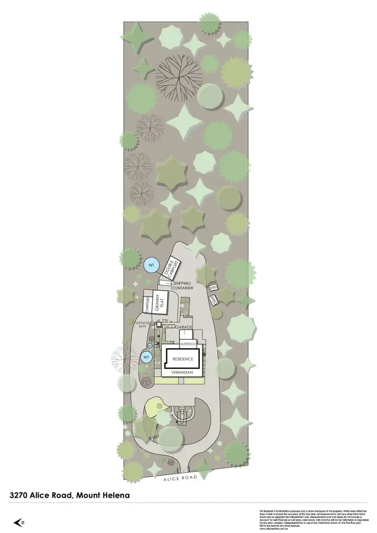 Floorplan of Homely house listing, 3270 Alice Road, Mount Helena WA 6082