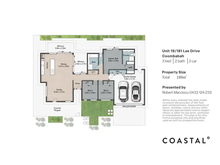 Floorplan of Homely house listing, 19/181 Lae Drive, Coombabah QLD 4216