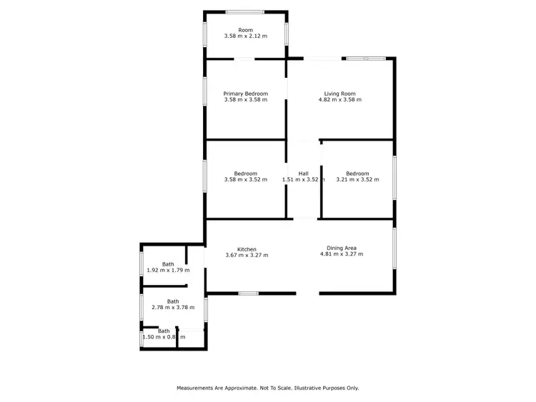 Floorplan of Homely house listing, 7 Rigg Street, Rainbow VIC 3424