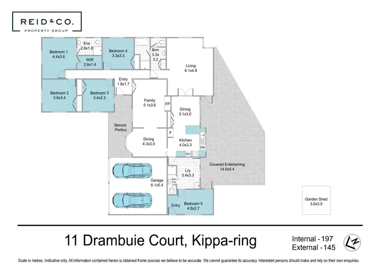 Floorplan of Homely house listing, 11 Drambuie Court, Kippa-Ring QLD 4021