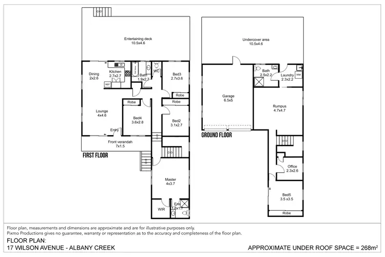 Floorplan of Homely house listing, 17 Wilson Avenue, Albany Creek QLD 4035