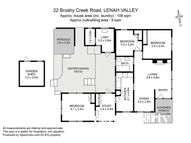 Floorplan of Homely house listing, 22 Brushy Creek Road, Lenah Valley TAS 7008