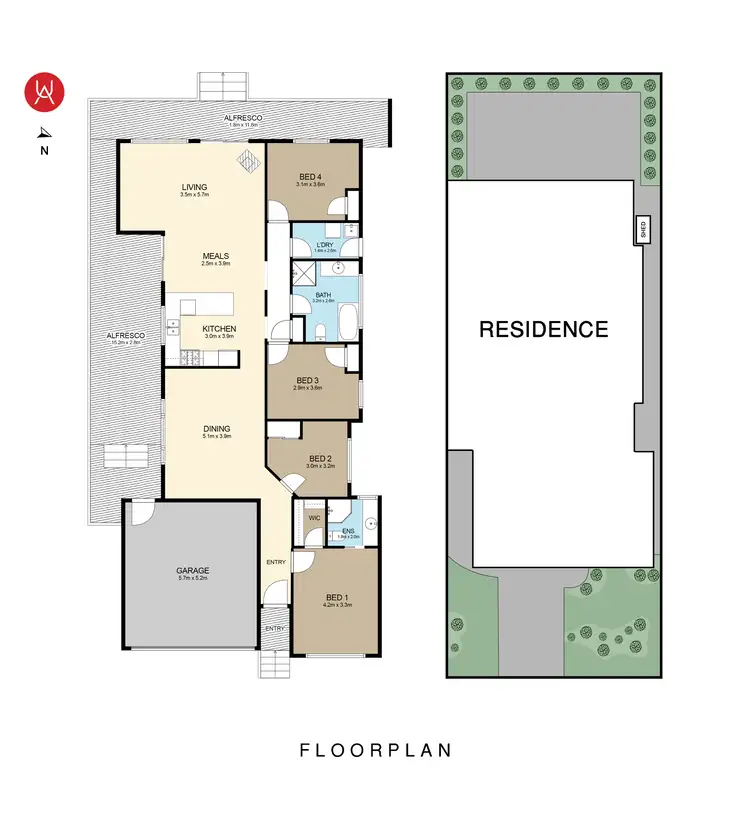 Floorplan of Homely house listing, 31 Tabletop Circuit, Horningsea Park NSW 2171