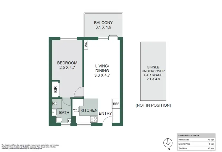 Floorplan of Homely apartment listing, 19/216 Cambridge Street, Wembley WA 6014
