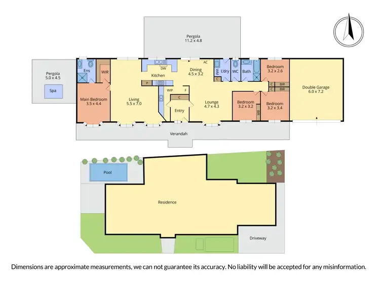 Floorplan of Homely house listing, 18 Waverley Park Drive, Cranbourne North VIC 3977