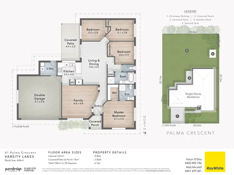 Floorplan of Homely house listing, 41 Palma Crescent, Varsity Lakes QLD 4227