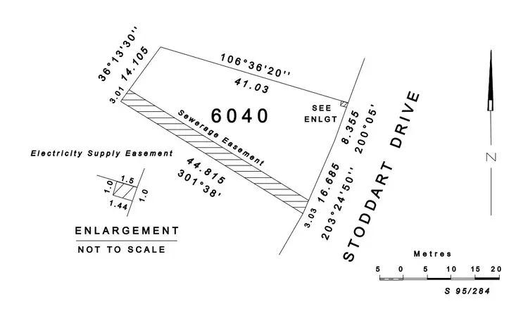 Floorplan of Homely land listing, 21 Stoddart Drive, Bayview NT 820