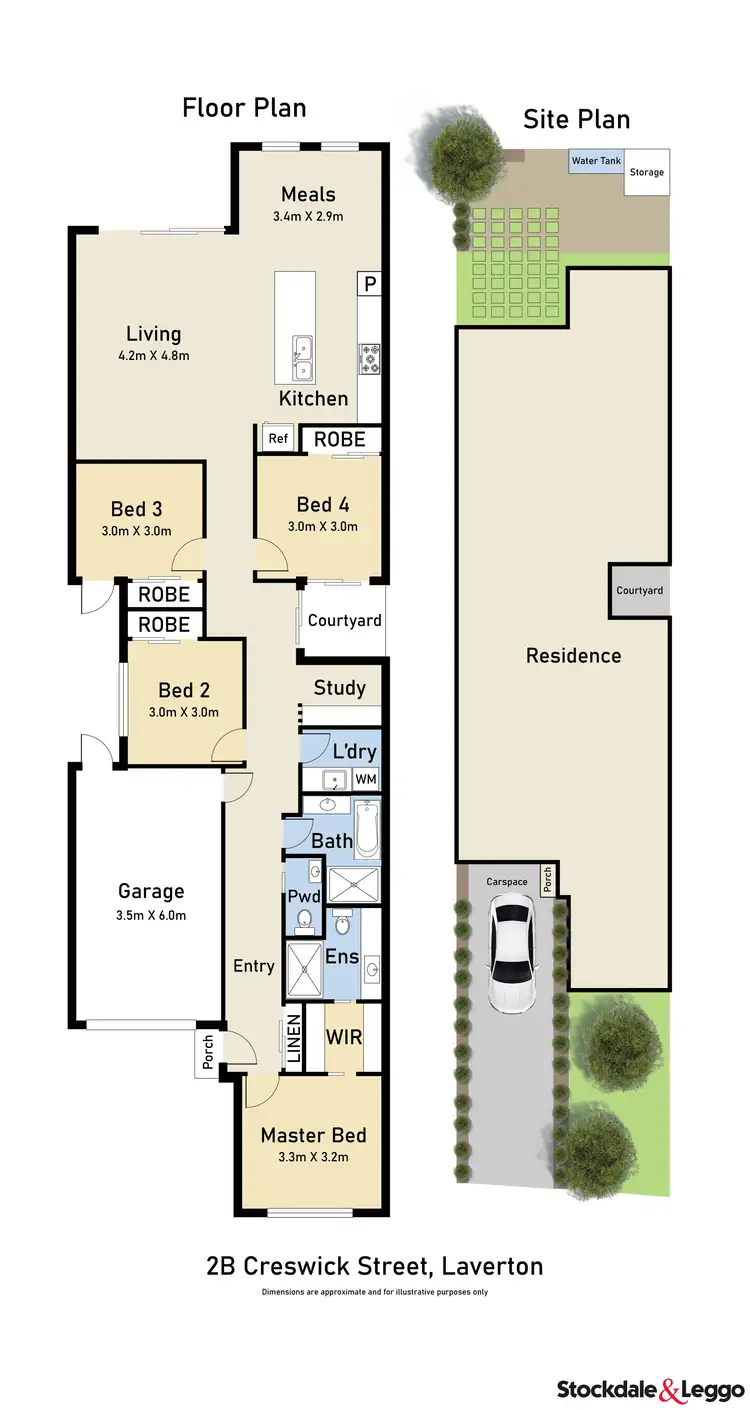 Floorplan of Homely house listing, 2B Creswick Street, Laverton VIC 3028