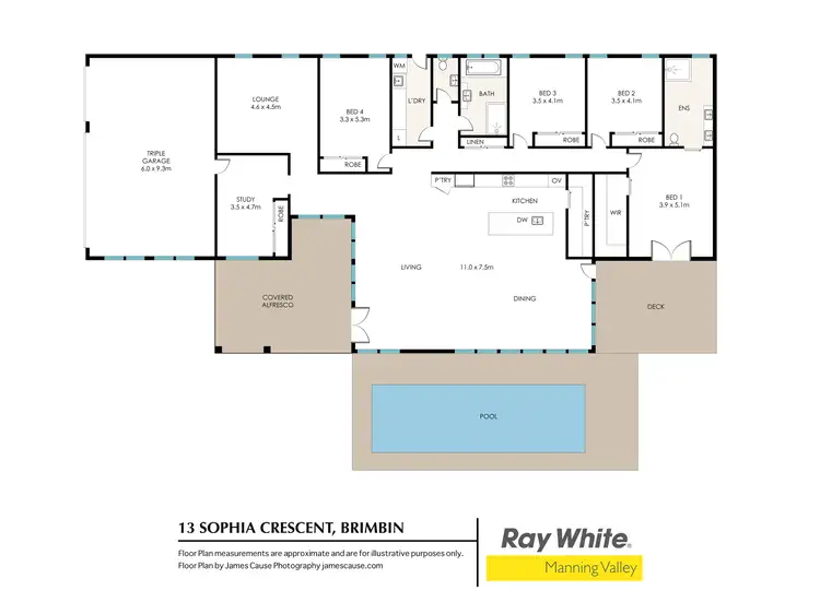 Floorplan of Homely rural property listing, 13 Sophia Crescent, Brimbin NSW 2430