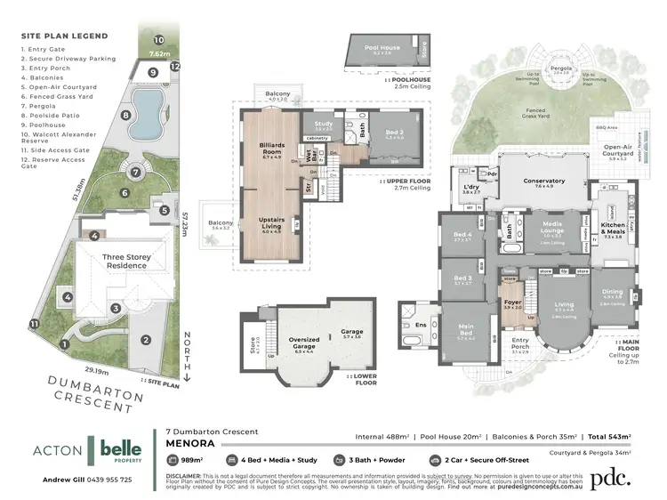 Floorplan of Homely house listing, 7 Dumbarton Cresent, Menora WA 6050