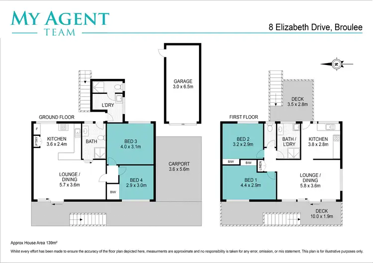 Floorplan of Homely house listing, 8 Elizabeth Drive, Broulee NSW 2537