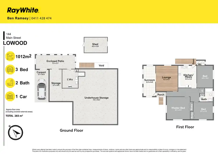 Floorplan of Homely house listing, 144 Main Street, Lowood QLD 4311
