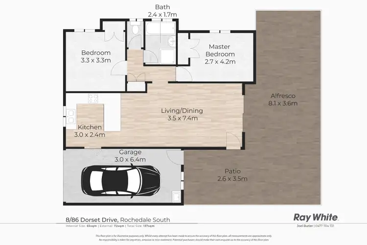 Floorplan of Homely house listing, 8/86 Dorset Drive, Rochedale South QLD 4123