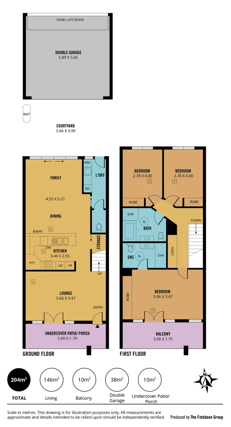 Floorplan of Homely house listing, 14 Carbone Terrace, St Clair SA 5011