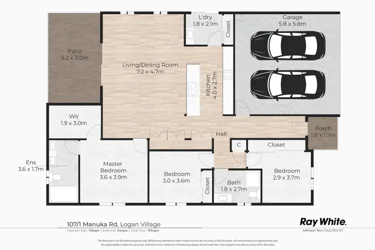 Floorplan of Homely house listing, 107/1 Manuka Road, Logan Village QLD 4207