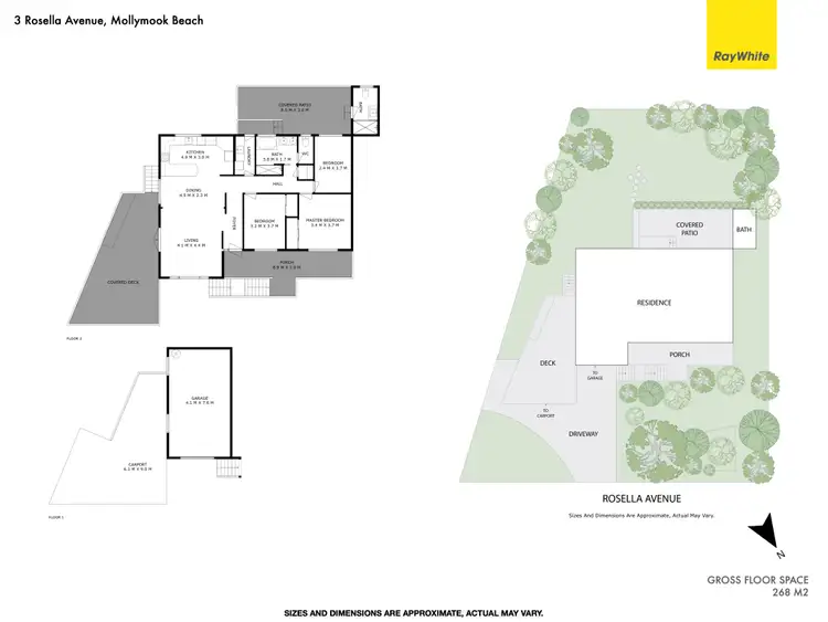 Floorplan of Homely house listing, 3 Rosella Avenue, Mollymook Beach NSW 2539