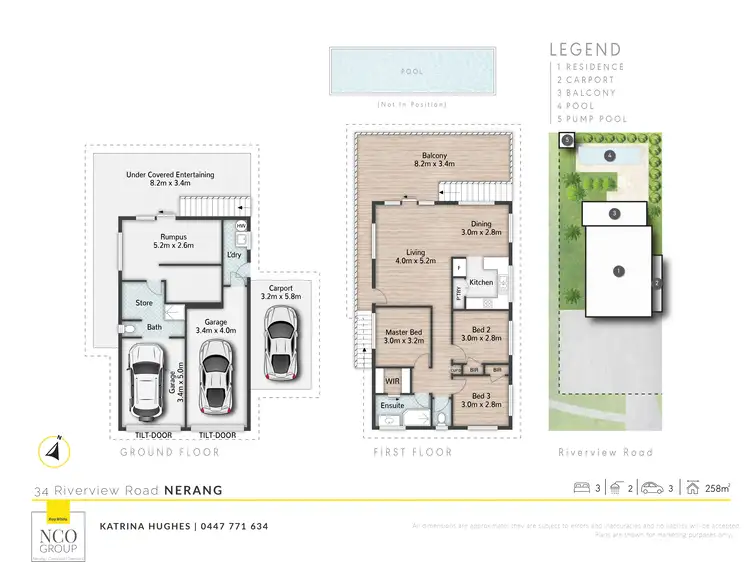 Floorplan of Homely house listing, 34 Riverview Road, Nerang QLD 4211