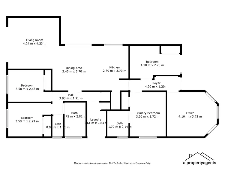 Floorplan of Homely house listing, 3 Shiralee Crescent, Horsham VIC 3400
