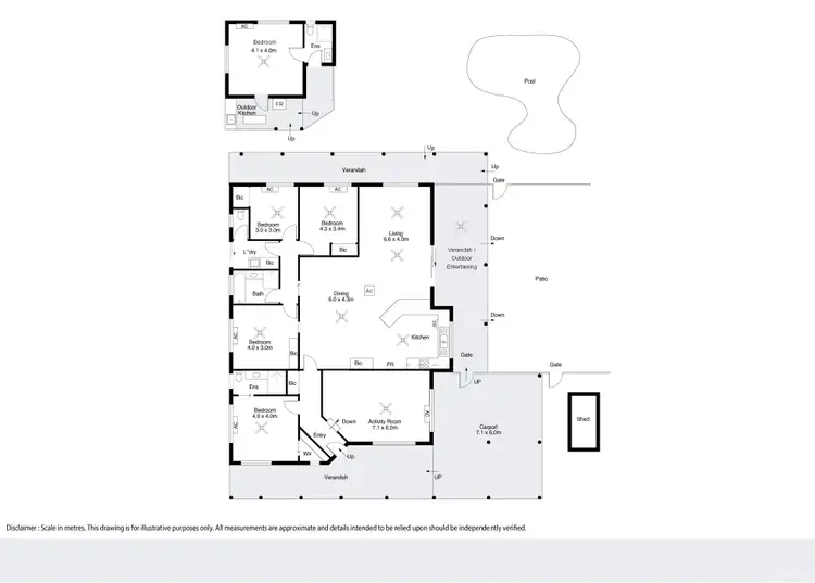 Floorplan of Homely house listing, 22 Smirnoff Place, Cable Beach WA 6726