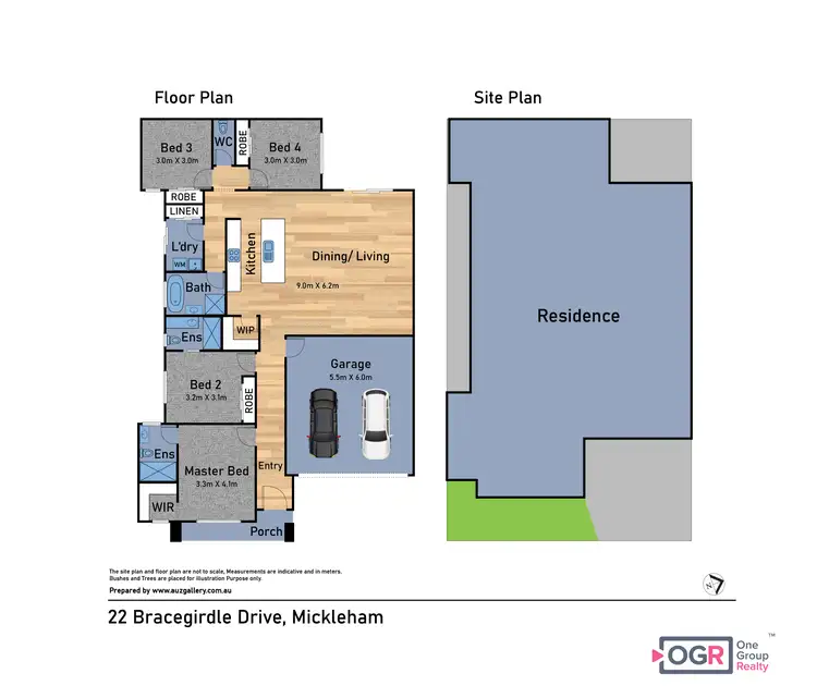 Floorplan of Homely house listing, 8 Camphor Grove, Rockbank VIC 3335