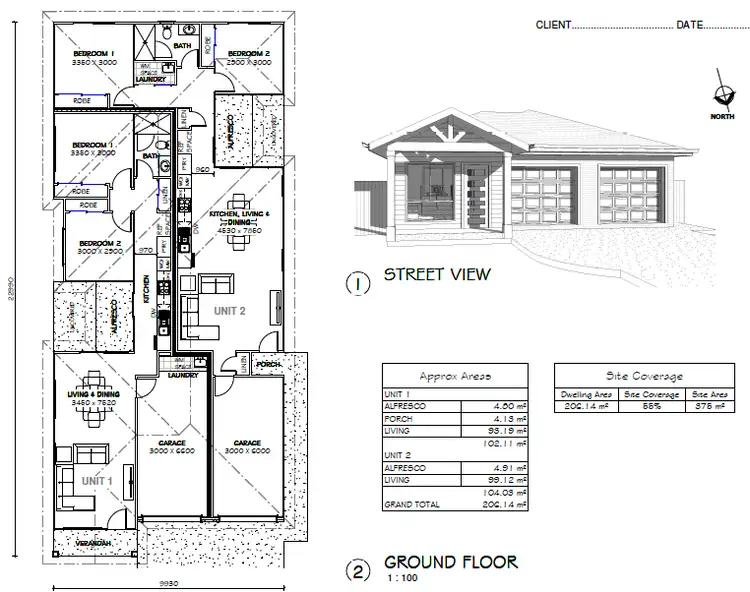 Floorplan of Homely house listing, 119 Fairbourne Terrace, Pimpama QLD 4209