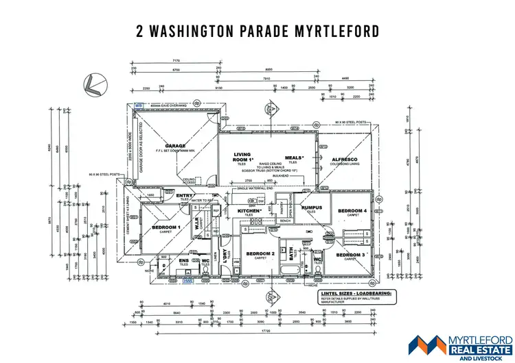 Floorplan of Homely house listing, 2 Washington Parade, Myrtleford VIC 3737