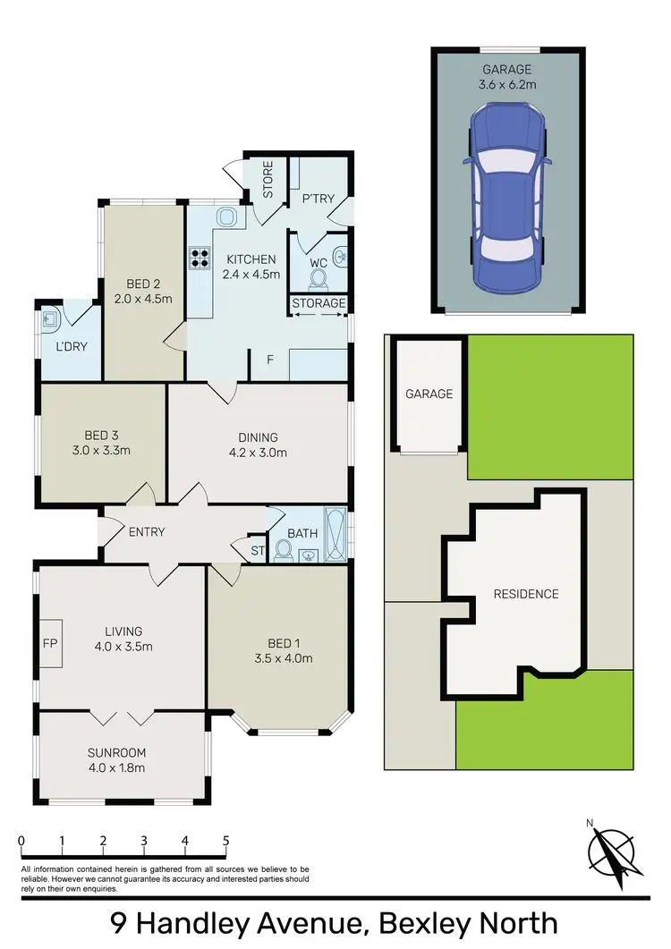 Floorplan of Homely house listing, 9 Handley Avenue, Bexley North NSW 2207