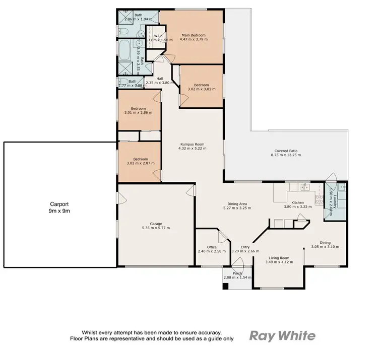 Floorplan of Homely house listing, 27 Roseberry Place, Burpengary East QLD 4505