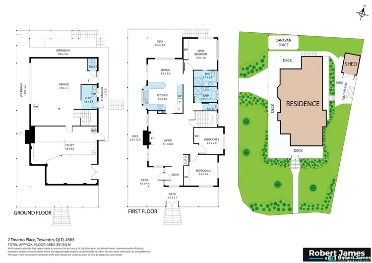 Floorplan of Homely house listing, 2 Tinaroo Place, Tewantin QLD 4565