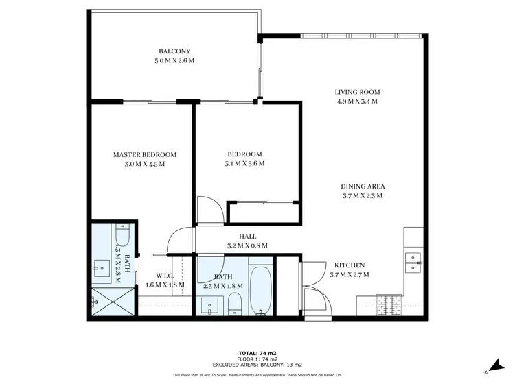 Floorplan of Homely unit listing, 33/60-66 Elliott Street, Caboolture QLD 4510