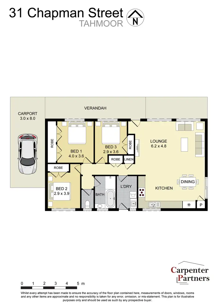 Floorplan of Homely house listing, 31 Chapman Street, Tahmoor NSW 2573
